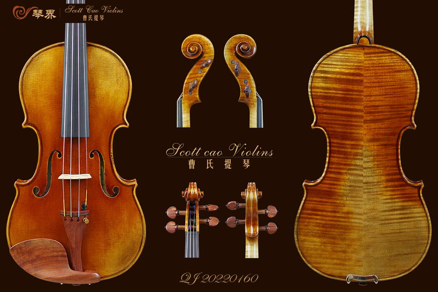 STV-1000 Copy of Gibson 1713 { QJ 20220160 } 演奏级小提琴+收藏证书+终生保养