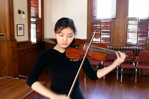 小提琴曲:《等待我主再临》小提琴演奏:jennifer jeonjennifer jeon说