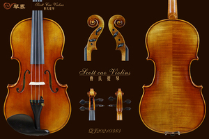 （已售）STV-750E Copy of Cremonese 1715 { QJ 20210383 } 专业级小提琴+收藏证书+终生保养