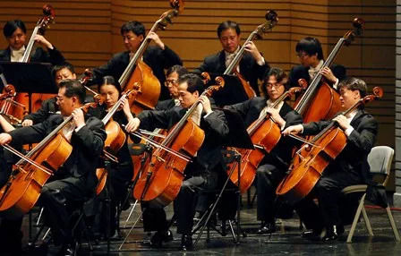 大提琴乐队演奏